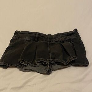 Almost Famous Black Mini Skirt